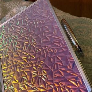 Holographic Geometric Giordano colors full makeup case